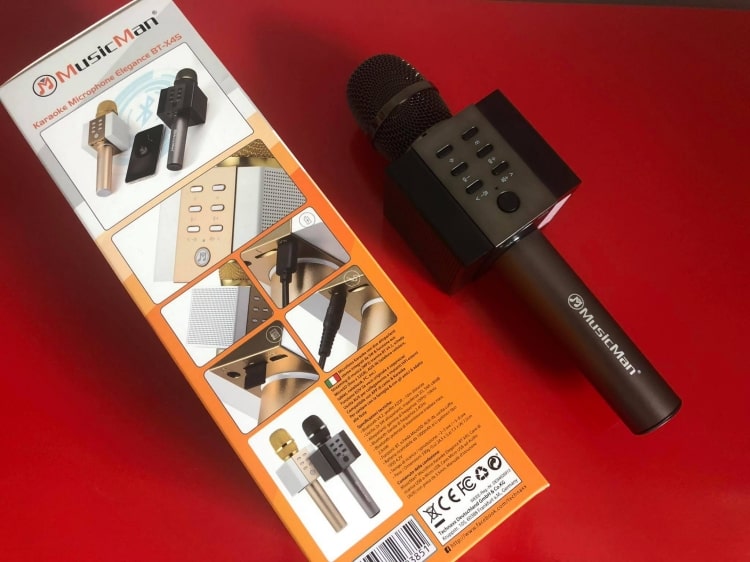 Mikrofon Karaoke Technaxx MusicMan Elegance BT-X45